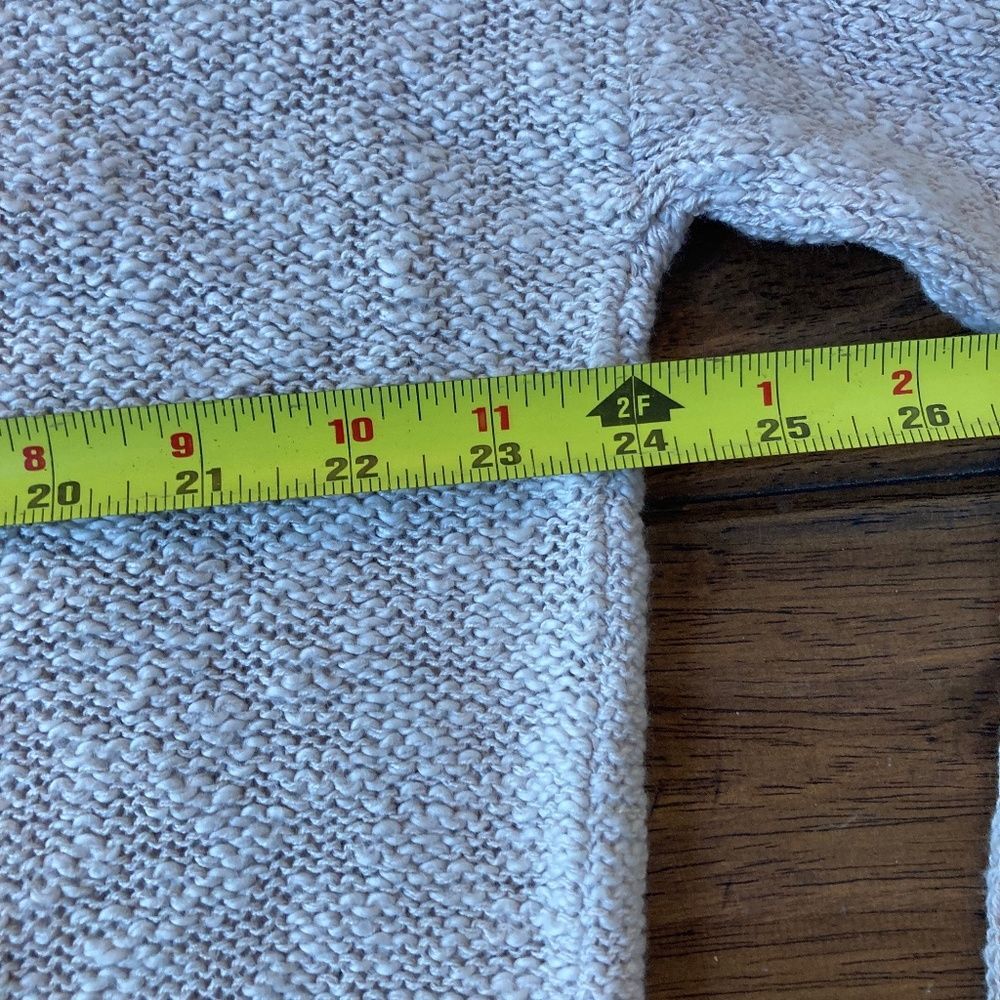Garnet Hill Warfarer Women's XL Organic Cotton Sweater Relaxed Fit Coastal Grand - Picture 10 of 10